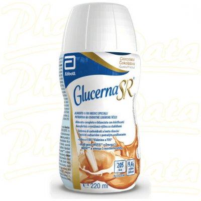 GLUCERNA SR ČOKOLÁDOVÁ PŘÍCHUŤ POR SOL 1X220ML – Hledejceny.cz