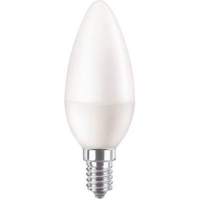 Philips LED žárovka 4W E14 svíčka teplá bílá CorePro – Zboží Mobilmania