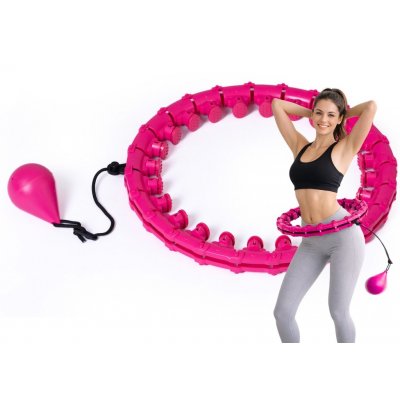 TRINFIT Hula hoop obruč 33,2 cm růžová – Zboží Mobilmania