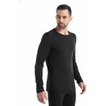 Icebreaker 200 Oasis LS Crewe black – Zboží Dáma