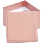 Šperky4U Malá dárková krabička na náušnice růžová KR0418-PK – Zboží Dáma
