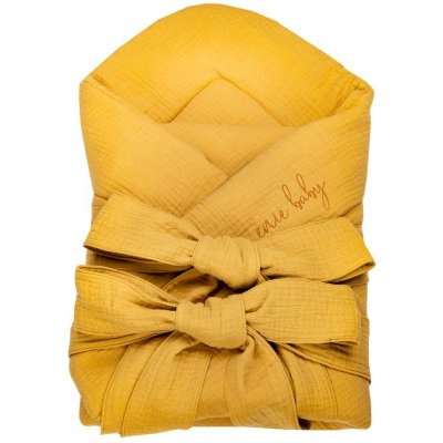 enie baby Mušelínová zavinovačka 80x80cm karamelová – Hledejceny.cz