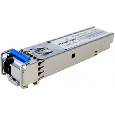 MaxLink 1.25G SFP optický modul, WDM(BiDi), SM, Tx 1310/Rx1550nm, 3km, průmyslový -40C+85C, 1xLC,DDM – Sleviste.cz