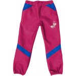 Dětské softshellové kalhoty jarní Růžová Modrá
