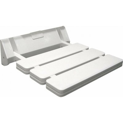 Aqualine HANDICAP sklopné sedátko do sprchového koutu, 32 x 33 cm, bílá – Sleviste.cz