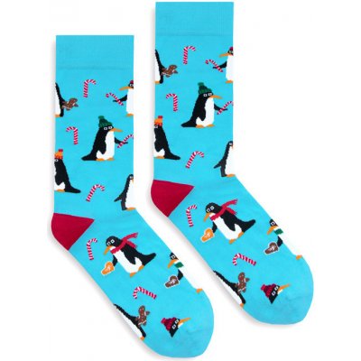 Bananasocks ponožky Vánoční tučňáci
