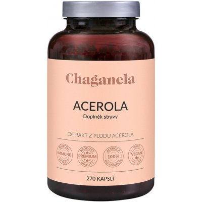 Chaganela Acerola přírodní vitamín C 270 kapslí – Hledejceny.cz