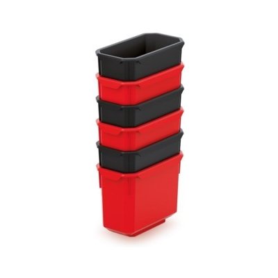 Kistenberg X BLOCK BOX Sada 6 plastových boxů na nářadí 14x7,5x28cm KXBS148 – Zboží Mobilmania