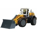 Jamara RC Nakladač Liebherr 3+4 Kanál RTR Zvuk Se Světly 4x4 2,4 GHz Ovladač Žlutá 1:20