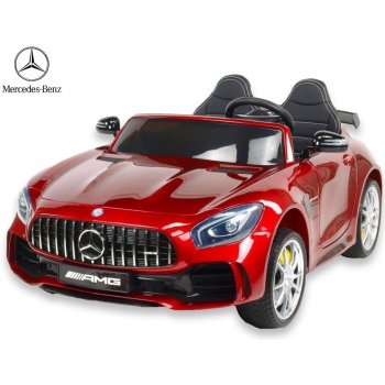 Daimex elektrické auto Mercedes AMG GT R 4x4 metalíza vínová