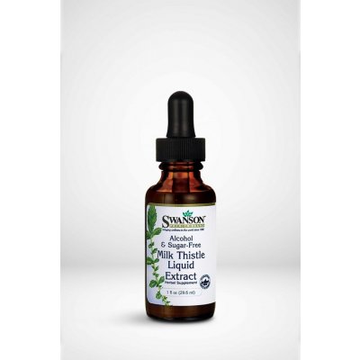 Swanson Ostropestřec Mariánský Milk Thistle Liquid Extract 29,6 ml – Hledejceny.cz