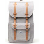 Herschel Little America New Light Grey Crosshatch 30 l – Hledejceny.cz