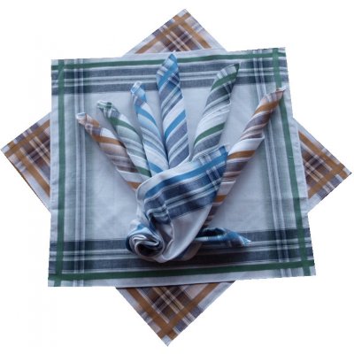 Mileta Bavlněné pánské kapesníky 6ks sáček – Zboží Dáma