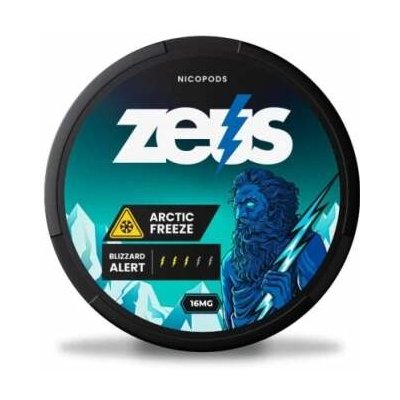 Zeus nikotinové sáčky arctic freeze 16,5 mg/g 20 ks – Zboží Mobilmania