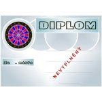 VIZINGR Šipky diplom A4 č.50 Šipky č.50 BEZ TEXTU – Hledejceny.cz