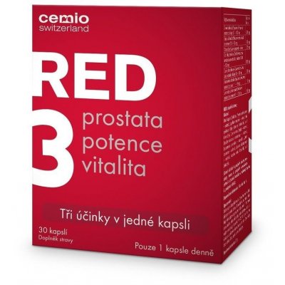 Cemio RED3 30 kapslí – Hledejceny.cz