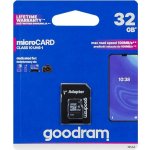 Goodram SDHC 32 GB M1A0-0320R12 – Hledejceny.cz