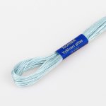 Niťárna Vyšívací příze NORMA / BAVLNKA 5122 prachová modř - světle šedá, jednobarevná, 1,5g/15m – Zboží Mobilmania