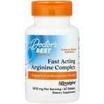 Doctor´s Best Fast Acting Arginine Complex with Nitrosigine 60 tabliet – Hledejceny.cz