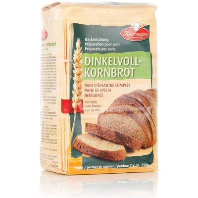 Küchenmeister celozrnný špaldový Chléb 1 kg