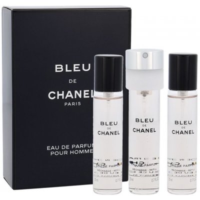 Chanel Bleu de Chanel perfumed water for men 3 x 20 ml complete, set - VMD  parfumerie - drogerie