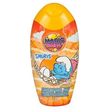 The Smurfs Magic Bath Shampoo & Conditioner šampon a kondicionér pro děti 200 ml