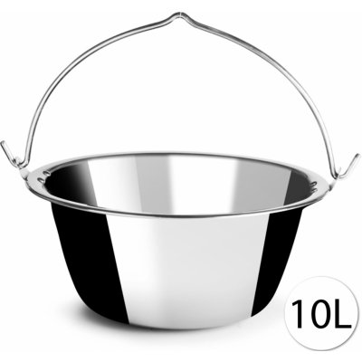 Perfect Home 13955 Premium Zesílený nerezový kotlík na guláš, 10 L – Zbozi.Blesk.cz