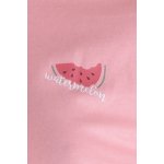 Gina dlouhé s potiskem 19151P starorůžová peprmint – Zboží Dáma