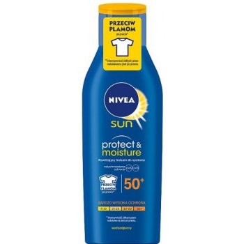 Nivea Sun Protect & Moisture hydratační mléko na opalování SPF50+ 200 ml