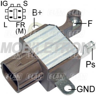 Regulátor alternátoru Denso 27060-0P020 / 104210-2050 | Zboží Auto