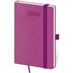 Helma 365 Diář 2026 týdenní kapesní Tisk Pop fialový 580597 – Zboží Živě