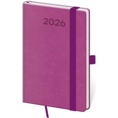 Helma 365 Diář 2026 týdenní kapesní Tisk Pop fialový 580597 – Zboží Živě