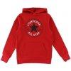 Dětská mikina Converse fleece ctp core po hoodie 8CC858-U10 červená