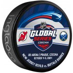 Inglasco Sherwood Puk Global Series 2024 Czechia Buffalo Sabres NHL vs New Jersey Devils NHL Dueling Logo – Sleviste.cz
