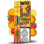 Kurwa Rocket Peach Strawberry Lemon Ice 20 mg 1 200 potahů – Zboží Mobilmania