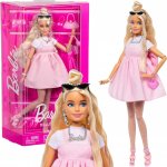 Mattel Barbie Deluxe Style Blondýnka v Růžových Šatech Barbiecore – Zboží Mobilmania