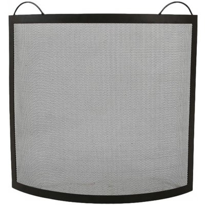 M.A.T. Group Zástěna krbová 66 x 66 cm ocel černá – Zboží Dáma