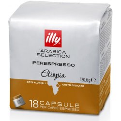 Illy kávové kapsle IperEspresso Monoarabica Ethiopia 18 kusů