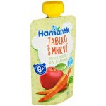 Hamánek kapsička Jablko s mrkví 100 g – Zboží Dáma