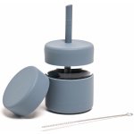 Kactus Neon Dětská sklenice s brčkem modrá NKG0805 230 ml – Hledejceny.cz