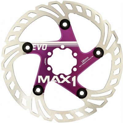 Max1 Evo 6 děr 180 mm fialová