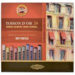 Koh-I-Noor Toison D´or 8514 Umělecké prašné pastely 24ks v papírové krabičce