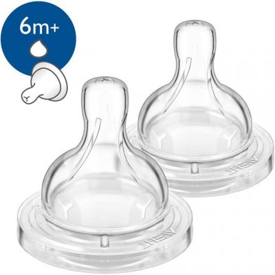 Philips Avent savička anti colic classic Y průsek na kaši SCF636/27 2 ks – Zboží Mobilmania