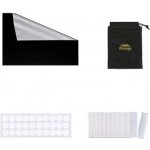Set zatemňovací fólie, pytlíku, lepidla a suchých zipů - Černá, 150 x 200 cm – Hledejceny.cz