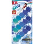Dr. Devil WC Bicolor 5ball závěsný WC blok Polar aqua 3 x 35 g – Zboží Dáma