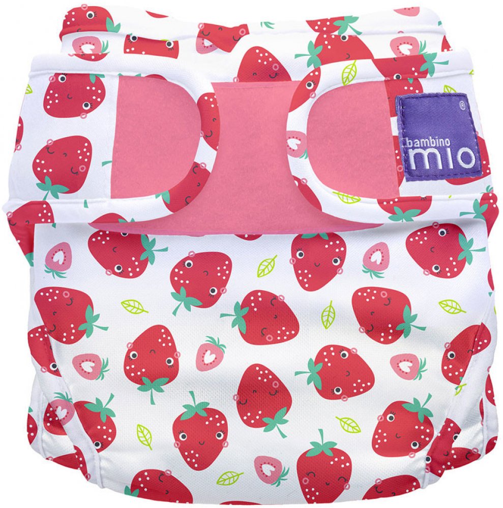 Bambino Mio Miosoft plenkové kalhotky Strawberry Cream 3-9 kg |  Srovnanicen.cz