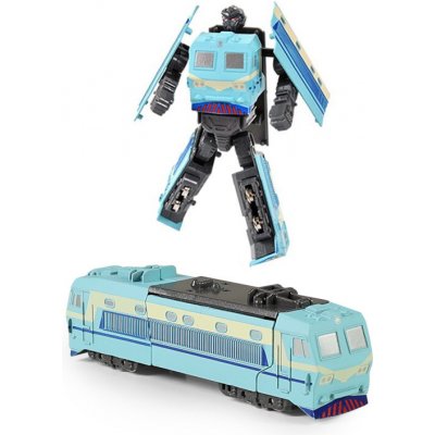Rappa Kovová lokomotiva rozložitelný robot modrá – Hledejceny.cz