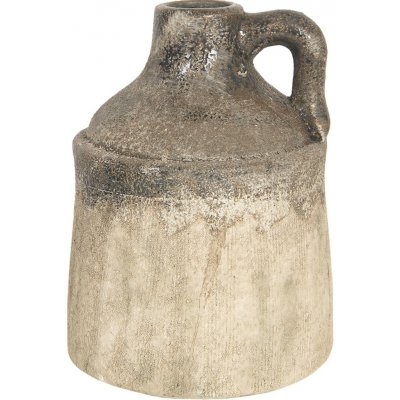 Keramický dekorační džbán v retro stylu Village – Ø 14*20 cm Clayre & Eef – Hledejceny.cz