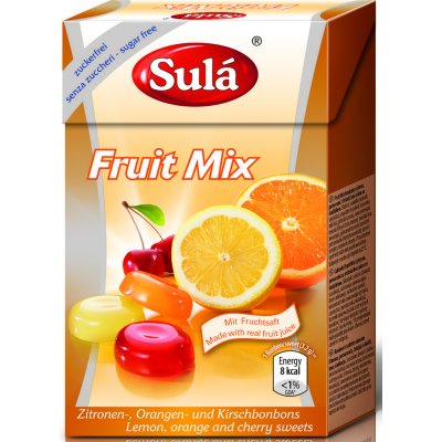 Sulá Bonbóny bez cukru fruit mix 44 g – Zboží Mobilmania