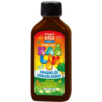 MaxiVita Herbal Bylinný sirup Kašlík 200 ml